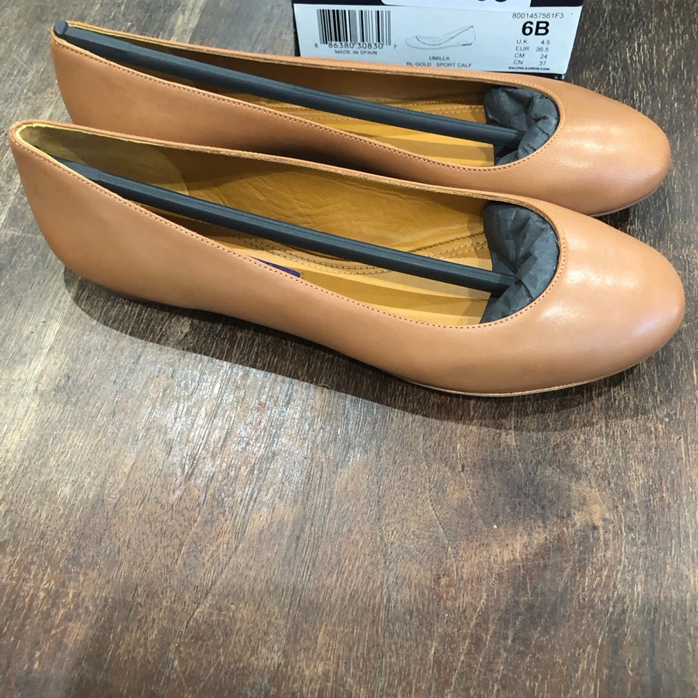 Ralph Lauren Collection Purple Label Ballet Flats - Picture 3 of 9